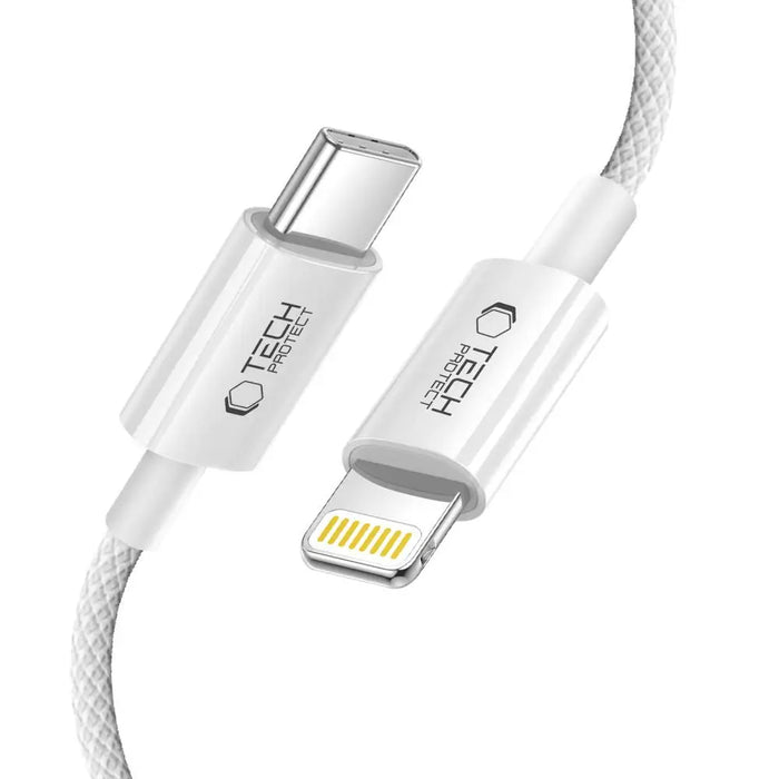Tech-Protect UltraBoost USB-C / Lightning PD27W/3A cable 100 cm - gray - Cables and tapes<<<HurtelXML