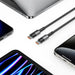 Tech-Protect UltraBoost USB-C / USB-C PD Cable 100W 5A 1m - Gray - Cell phone cables<<<HurtelXML