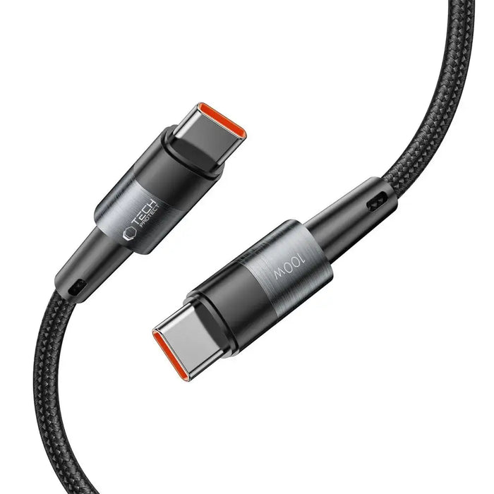 Tech-Protect UltraBoost USB-C / USB-C PD Cable 100W 5A 1m - Gray - Cell phone cables<<<HurtelXML