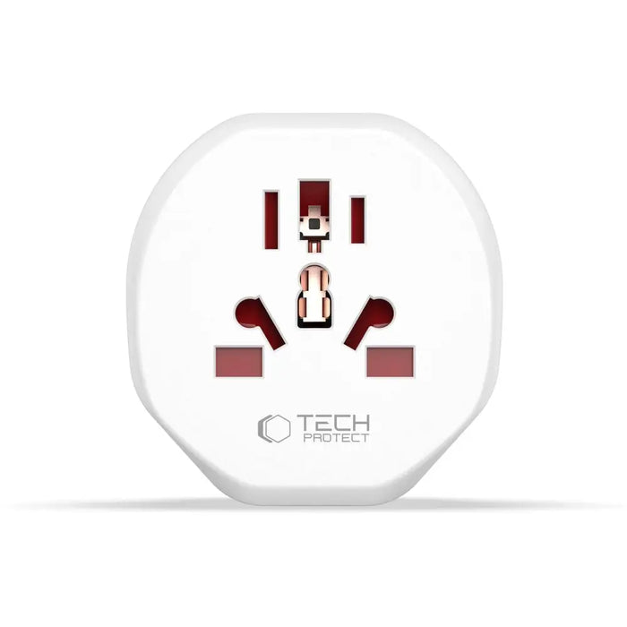 Tech-Protect Universal Travel Adapter to EU - white - Cables and tapes<<<HurtelXML