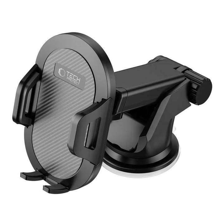 Tech-Protect V1 Car Phone Holder for Windshield/Cockpit - Black - Cell phone holders<<<HurtelXML