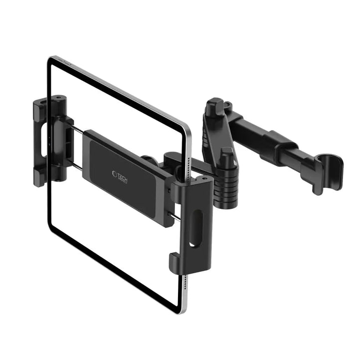 Tech-Protect V1 Telescopic Car Headrest Phone Holder - Black - Cell phone holders<<<HurtelXML