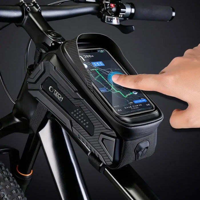 Tech-Protect V2 Bike Bag with Phone Space 1.2l - Black - Sport products<<<HurtelXML