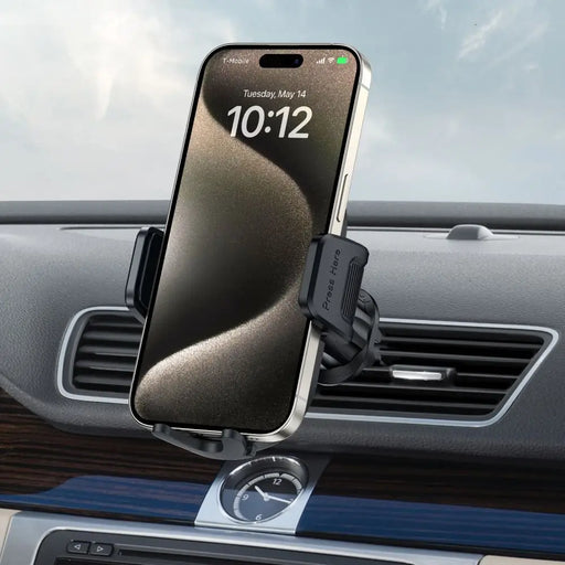 Tech-Protect V7 Car Phone Holder for Cockpit/Air Vent - Black - Cell phone holders<<<HurtelXML