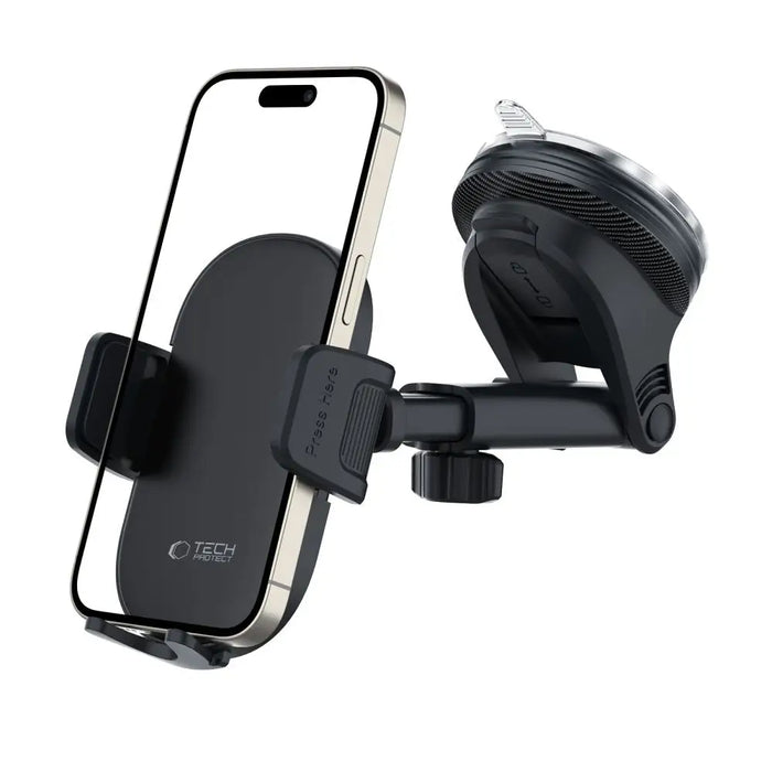 Tech-Protect V7 Car Phone Holder for Cockpit/Air Vent - Black - Cell phone holders<<<HurtelXML