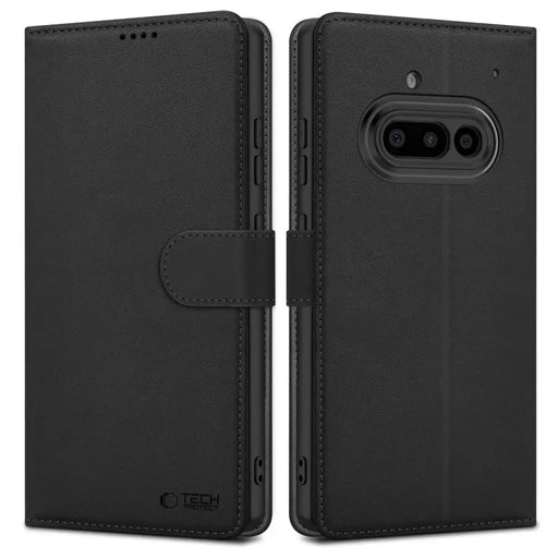 Tech-Protect Wallet Case for Nothing Phone 3A - Matte Black - Cell phone cases and covers<<<HurtelXML
