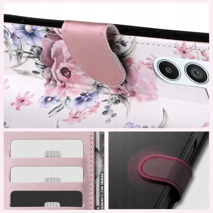 Tech-Protect Wallet Case for Samsung Galaxy A16 4G / 5G - Pink - Cell phone cases and covers<<<HurtelXML