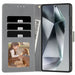 Tech-Protect Wallet Case for Samsung Galaxy S25 Ultra - Daisies with Leaves - Cell phone cases and covers<<<HurtelXML