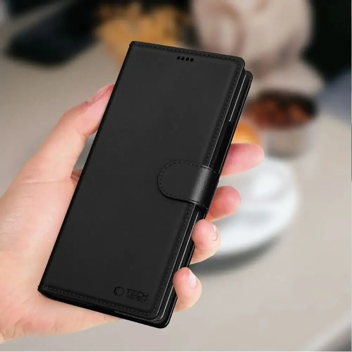 Tech-Protect Wallet Case for Samsung Galaxy Z Fold 7 - Black - Cell phone cases and covers<<<HurtelXML