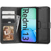 Tech-Protect Wallet Case for Xiaomi Redmi 13 - Black - Cell phone cases and covers<<<HurtelXML