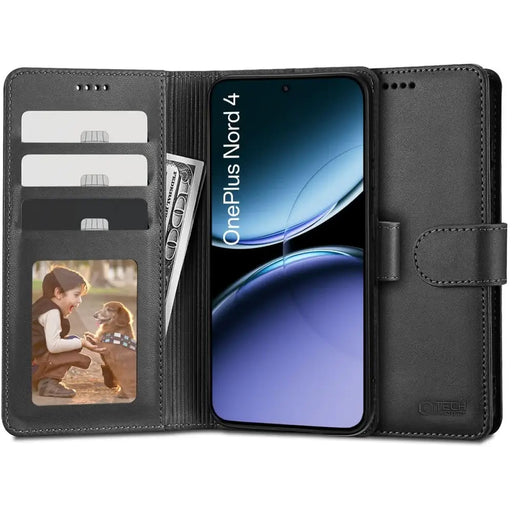 Tech-Protect Wallet case with wallet and stand function for OnePlus Nord 4 - black - Cell phone cases