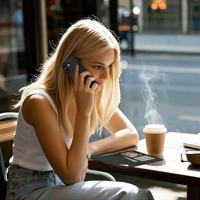 Tech-Protect Wallet MagSafe Case for iPhone 17 - Matte Black - Cell phone cases and covers<<<HurtelXML