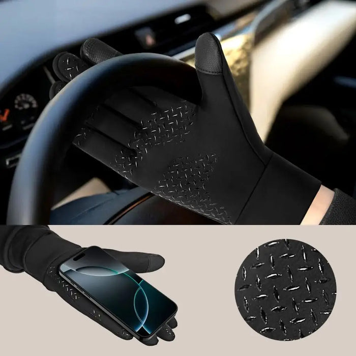 Tech-Protect WG01 Gloves with Touch Tips M - Black - Cycling gloves<<<HurtelXML