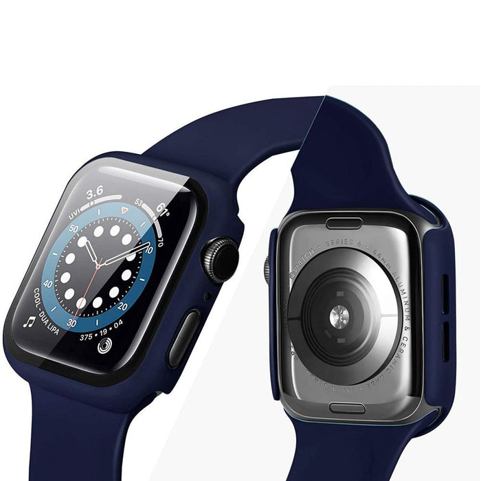 Tech-Protect Defense360 Case for Apple Watch 7 / 8 / 9 (41 mm) - Transparent
