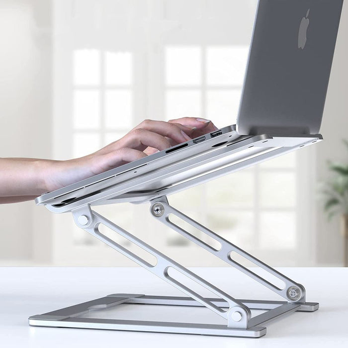 Tech-Protect ULS400 universal foldable stand for laptops up to 17" - gray