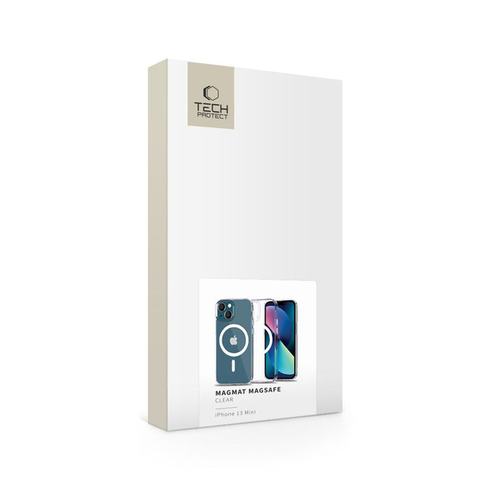Tech-Protect MagMat MagSafe Case for iPhone 13 mini - Clear