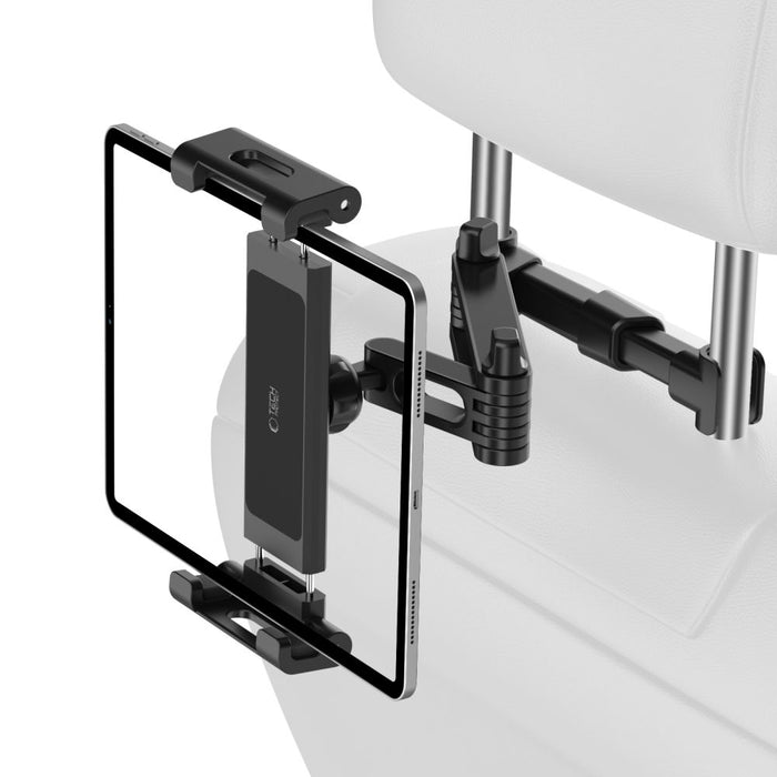 Tech-Protect V1 Telescopic Car Headrest Phone Holder - Black