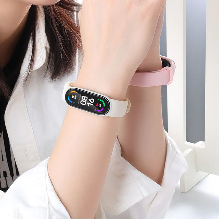 Tech-Protect IconBand Strap for Xiaomi Mi Smart Band 5 / 6 / 7 / NFC - Pink