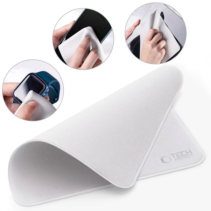 Tech-Protect Polishing Cloth - Grey (2 pcs.)
