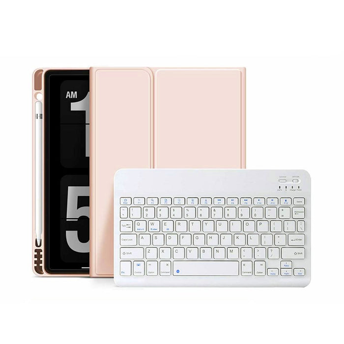 Tech-Protect SC Pen + Keyboard Case with Keyboard for iPad 10.9" 2022 - Pink