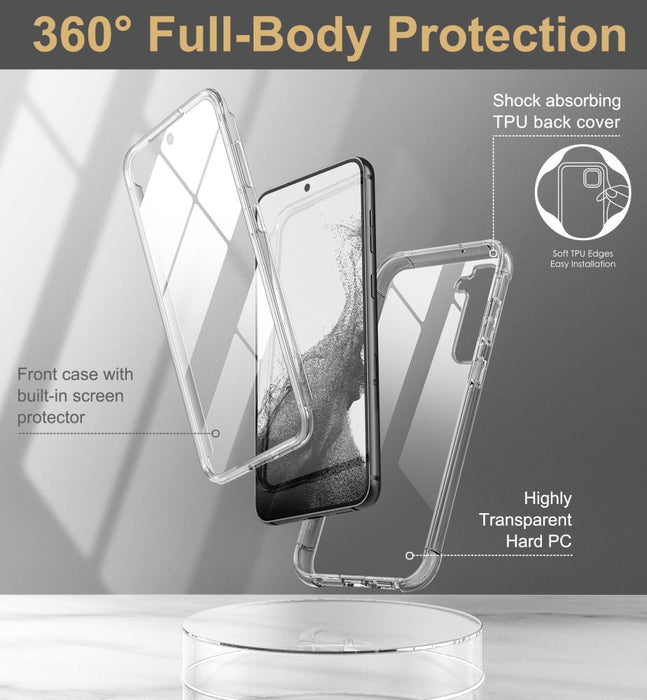 Tech-Protect Kevlar Case for Samsung Galaxy S23+ - Transparent