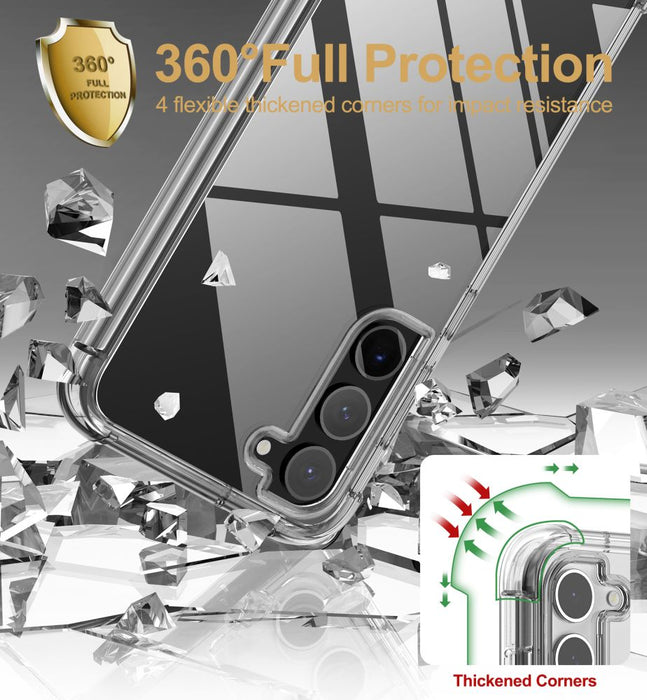 Tech-Protect Kevlar Case for Samsung Galaxy S23+ - Transparent