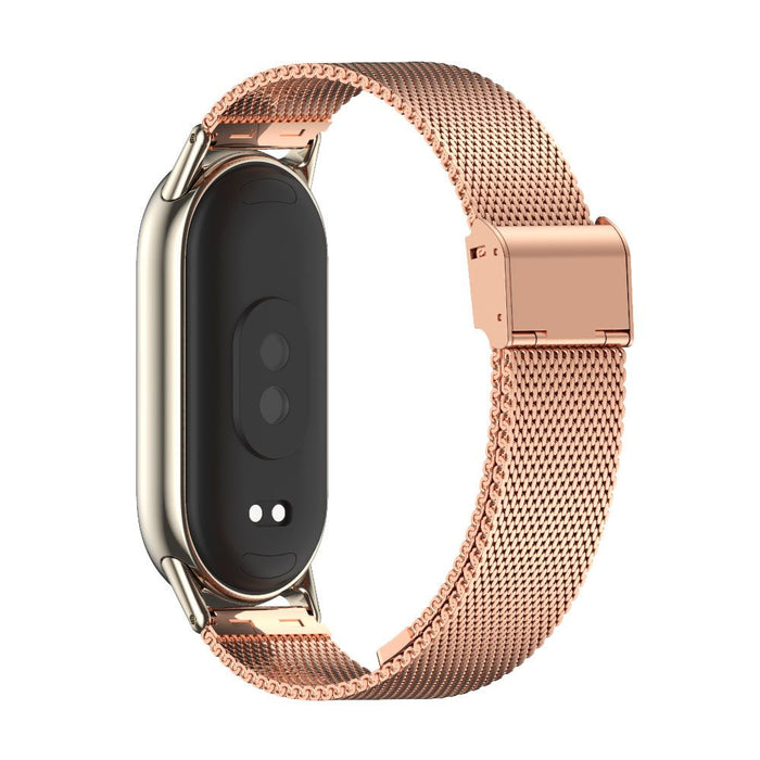 Tech-Protect MilaneseBand Strap for Xiaomi Smart Band 8 / 8 NFC - Pink