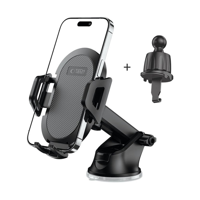 Tech-Protect V5 Car Phone Holder for Cockpit/Air Vent - Black