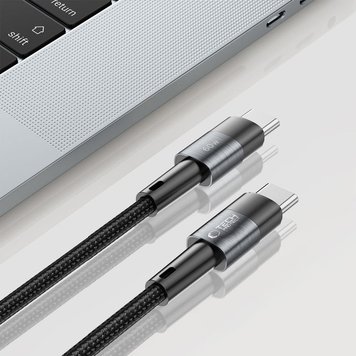Tech-Protect UltraBoost USB-C / USB-C PD Cable 60W 3A 1m - Gray