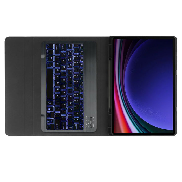 Tech-Protect SC Pen + Keyboard Case with Keyboard for Samsung Galaxy Tab S9 FE 10.9" X510 / X516B - Black