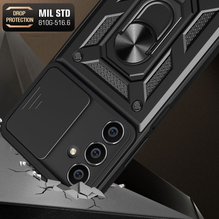 Tech-Protect CamShield Pro Case for Samsung Galaxy S23 FE - Black
