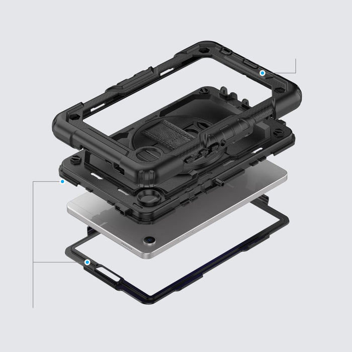 Tech-Protect Solid360 Case for Samsung Galaxy Tab A9+ 11.0 X210 / X215 / X216 - Black