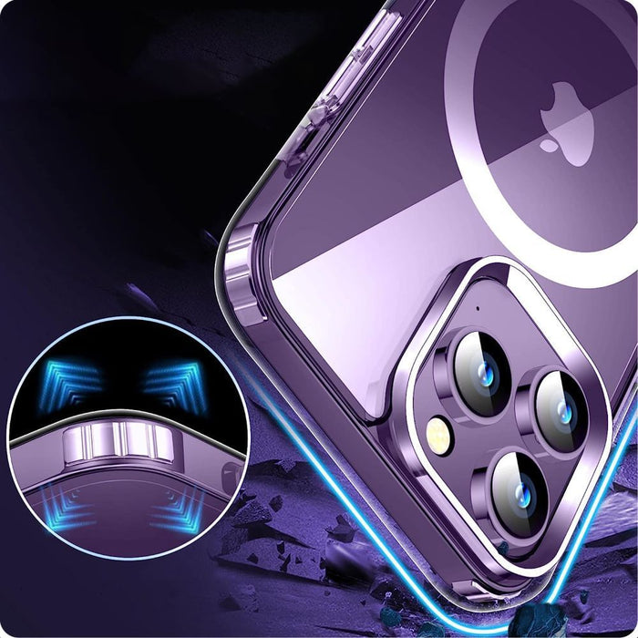 Tech-Protect FlexAir Hybrid MagSafe Case for Samsung Galaxy S24 - Clear