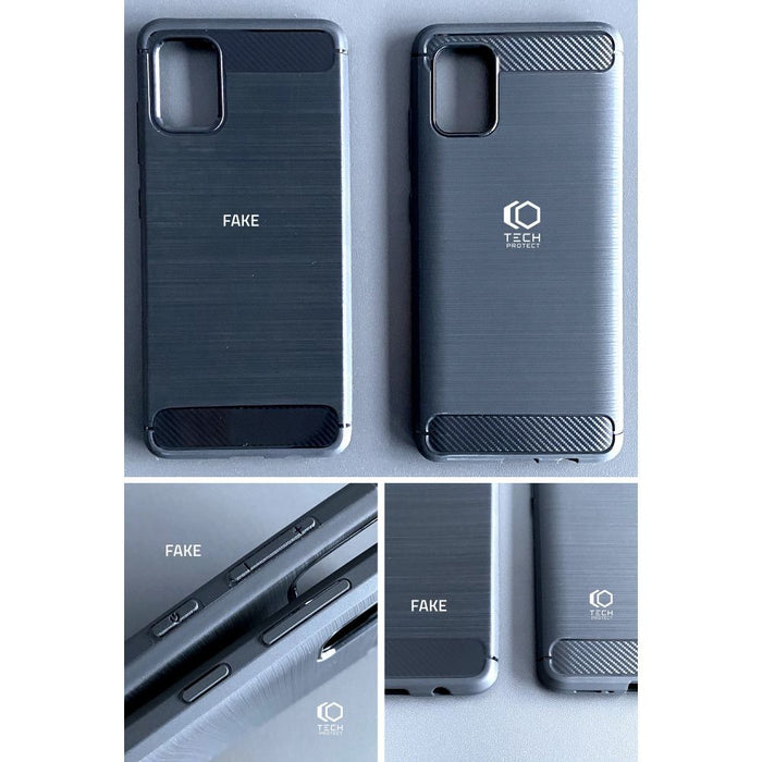 Tech-Protect TPUCarbon Case for Samsung Galaxy XCover 7 - Black