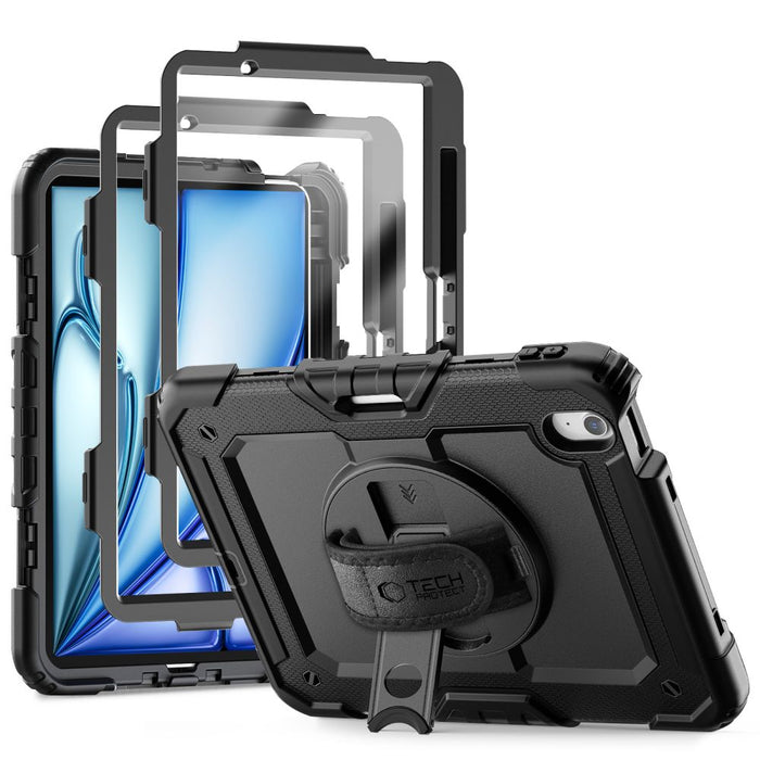 Tech-Protect Solid360 Case for iPad Air 11" (2024/2025/2026) - Black