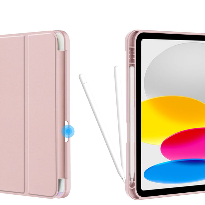 Tech-Protect SC Pen Case for iPad 10.9" 2022 - Pink Marble