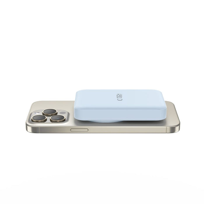 Tech-Protect LifeMag PB11 Powerbank with MagSafe 10000mAh 15W USB-C port - blue + USB-C cable