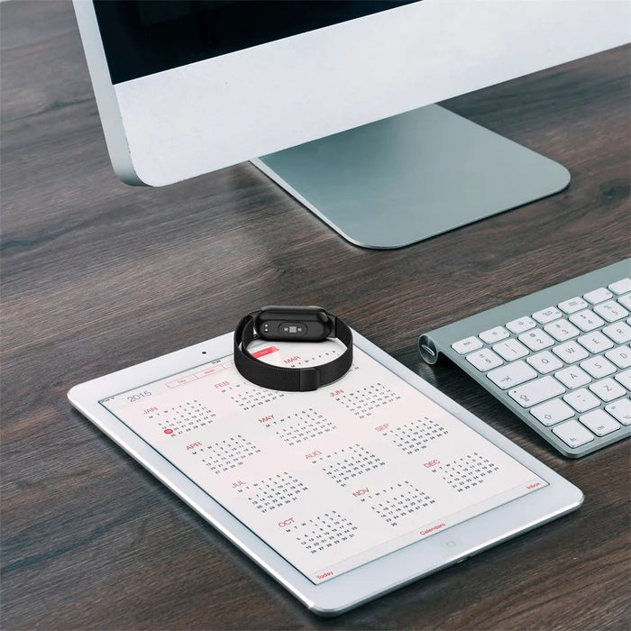 Tech-Protect MilaneseBand Strap for Xiaomi Smart Band 8 / 8 NFC - Beige