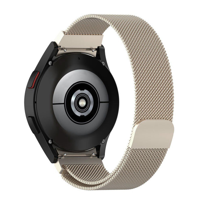 Tech-Protect MilaneseBand for Samsung Galaxy Watch 4 / 5 / 5 Pro / 6 / 7 / FE - gold