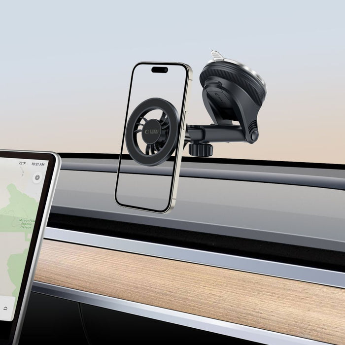 Tech-Protect N56 Magnetic Holder with MagSafe - Black