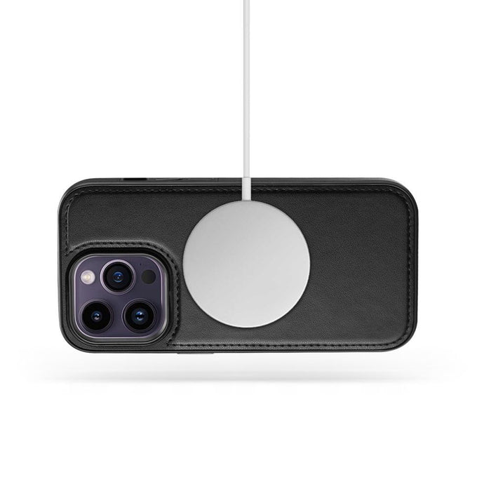 Tech-Protect Wallet MagSafe case with wallet for iPhone 16 Pro - black