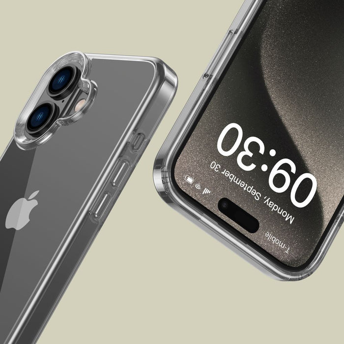 Tech-Protect FlexAir Hybrid Case for iPhone 16 - Clear