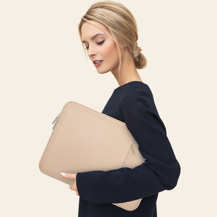 Tech-Protect Sleeve Laptop 13-14 Case - Beige