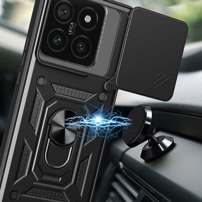 Tech-Protect CamShield Pro Case for Xiaomi 14T Pro - Black