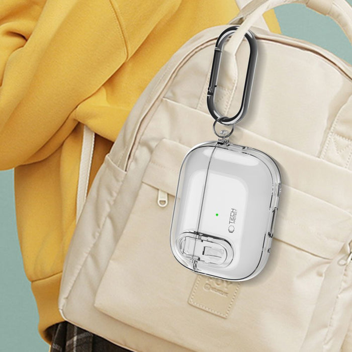 Tech-Protect Slim Hook Case for AirPods 1 / 2 - Clear