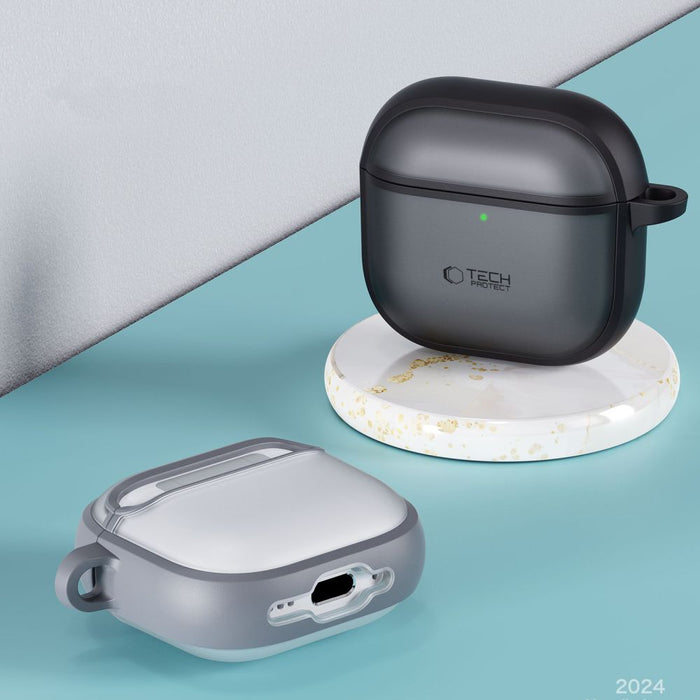 Tech-Protect Slim Hook Case for AirPods 4 - Gray