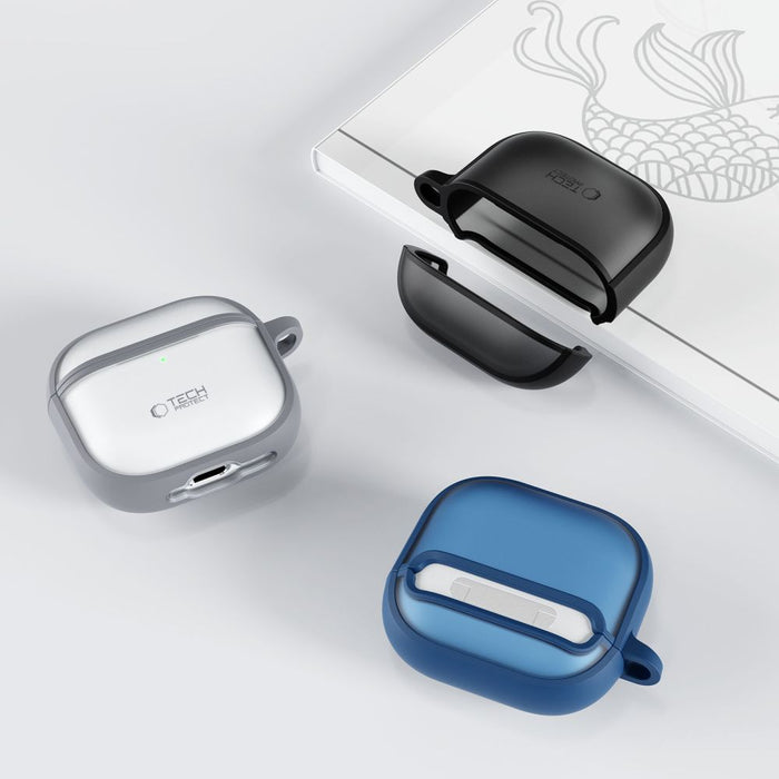 Tech-Protect Slim Hook Case for AirPods 4 - Gray