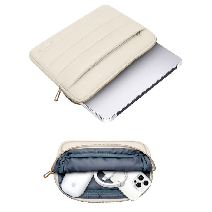 Tech-Protect Puffy 13-14 Laptop Bag - Beige