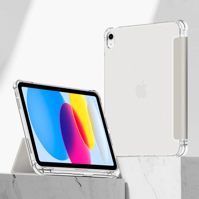 Tech-Protect SC Pen Hybrid Case for iPad 10 / 2022 - Gray - Transparent