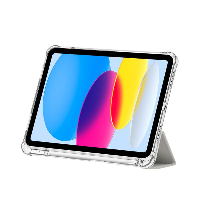 Tech-Protect SC Pen Hybrid Case for iPad 10 / 2022 - Gray - Transparent